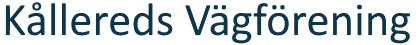 Kållered Vägförening Logotyp